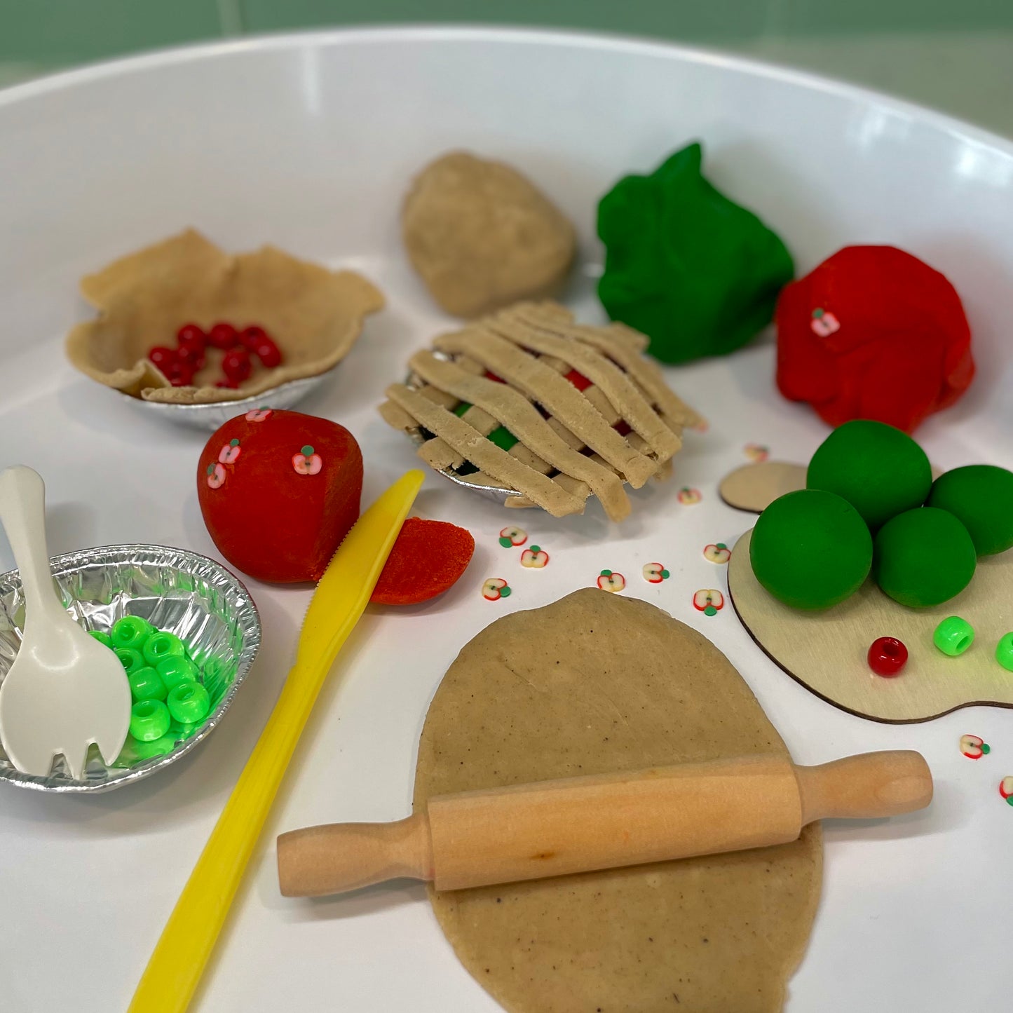 Pie Making Play Dough Kit 